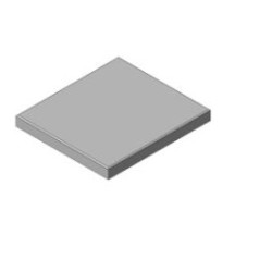 Žárobetonová deska spodní, boční KV IMPRESSION 3g L 97.51.14  